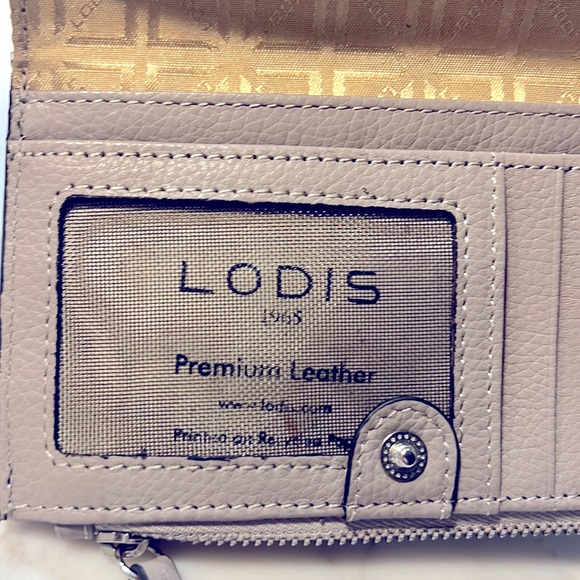 Lodis Bags Lodis Ellie Leather Bifold Wallet With Rfid Protection